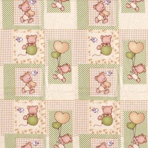 ΠΑΝΑ ΦΑΝΕΛΑ bebe Baloon 76 80Χ80 Beige Flannel cotton 100% - Image 1