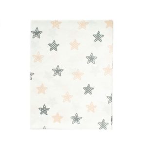 ΠΑΝΑ ΧΑΣΕΣ bebe Star 103 80Χ80 Grey Cotton 100% - Image 1