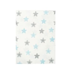 ΠΑΝΑ ΧΑΣΕΣ bebe Star 104 80Χ80 Sky blue Cotton 100% - Image 1