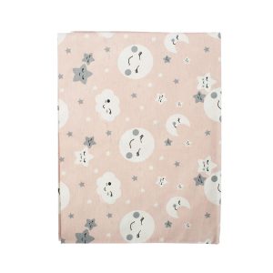 ΣΕΝΤΟΝΑΚΙ ΛΙΚΝΟΥ bebe Smile 82 80Χ110 Coral Cotton 100% - Image 1
