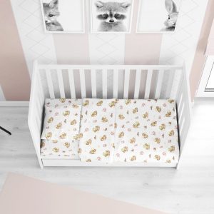 ΣΕΝΤΟΝΙΑ ΕΜΠΡΙΜΕ ΣΕΤ 3 τεμ bebe Baby 03 120Χ160  Flannel cotton 100% - Image 1