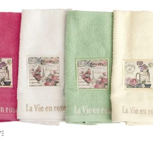 ΠΕΤΣΕΤΑ ΣΕΤ 3 τεμ VINTAGE 01 30X50,50X90,70X140 ΦΟΥΞΙΑ Cotton 100% - Image 1