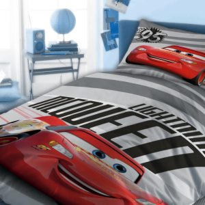 ΠΑΠΛΩΜΑΤΟΘΗΚΗ ΣΕΤ 2 τεμ Disney CARS 870 160Χ240 Digital Print Cotton 100% - Image 1