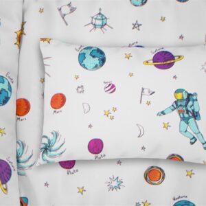 ΜΑΞΙΛΑΡΟΘΗΚΗ ΕΜΠΡΙΜΕ bebe Space 188 35X45 White Cotton 100% - Image 1