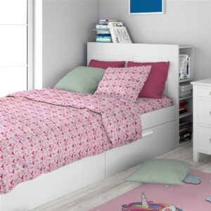 ΣΕΝΤΟΝΙΑ ΕΜΠΡΙΜΕ ΣΕΤ 2 τεμ kids Fox 525 160X240 Pink 100% Cotton