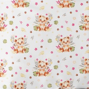 ΣΕΝΤΟΝΑΚΙ ΛΙΚΝΟΥ bebe Lion Cub 530 80X110 Beige 100% Cotton