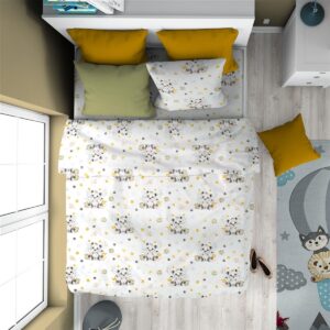 ΠΑΠΛΩΜΑΤΟΘΗΚΗ ΕΜΠΡΙΜΕ kids Lion Cub 531 160X240 Grey Cotton 100%