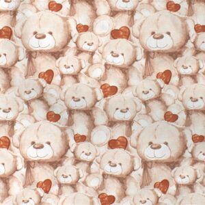 ΣΕΝΤΟΝΑΚΙ ΛΙΚΝΟΥ bebe Teddy Bear 535 80X110 Beige 100% Cotton
