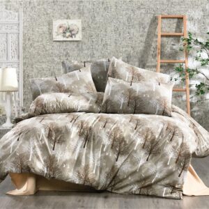 ΣΕΝΤΟΝΙΑ ΕΜΠΡΙΜΕ ΣΕΤ 4 τεμ Forest 311 240X270 Beige Cott/Pol 70/30 - Image 1