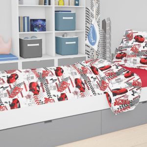 ΠΑΠΛΩΜΑ ΕΜΠΡΙΜΕ kids Speed Racer 290 160X240 Red Cott/Pol 70/30