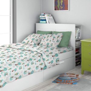 ΠΑΠΛΩΜΑ ΕΜΠΡΙΜΕ kids Reach the stars 192 160X240 Green Cotton 100%