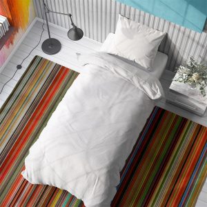 ΠΑΠΛΩΜΑΤΟΘΗΚΗ Solid 491 160X240 White Cotton 100% - Image 1