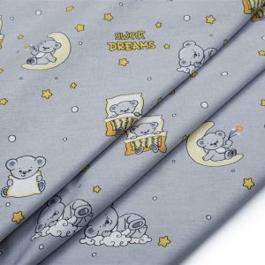ΠΑΝΑ ΧΑΣΕ bebe Sweet Dreams 552 80X80 Grey 100% Cotton