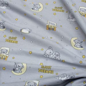 ΣΕΝΤΟΝΑΚΙ ΛΙΚΝΟΥ bebe Sweet Dreams 552 80X110 Grey 100% Cotton