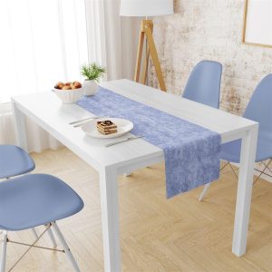 ΤΡΑΒΕΡΣΑ ΑΛΕΚΙΑΣΤΗ 40X180 Panama Shadow Sky Blue 70/30 Cott/Pol - Image 1
