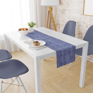 ΤΡΑΒΕΡΣΑ ΑΛΕΚΙΑΣΤΗ 40X180 Panama Shadow Dark Blue 70/30 Cott/Pol - Image 1