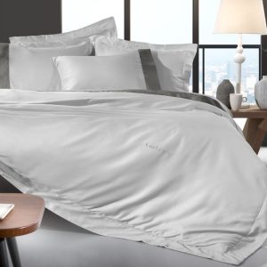 Σετ 3τμχ Παπλωματοθήκη Silky Silver