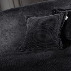 Διακοσμητικό Μαξιλάρι Rubicon Black (Χωρίς Γέμιση)