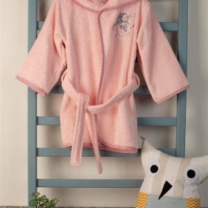 ΜΠΟΥΡΝΟΥΖΙ Με Κέντημα bebe Dreaming Elephant 167 SIZE:04 Ροζ 100% Cotton - Image 1