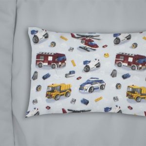 ΜΑΞΙΛΑΡΟΘΗΚΗ ΕΜΠΡΙΜΕ bebe Toys 46 35X45 Sky Blue 100% Cotton Flannel