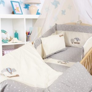 ΚΟΥΝΟΥΠΙΕΡΑ bebe ΑΕΡΟΣΤΑΤΟ 01 160X490 ΕΚΡΟΥ/ΓΚΡΙ Cotton 100% - Image 1