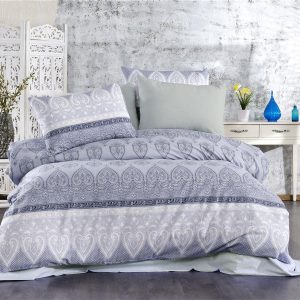 ΣΕΝΤΟΝΙΑ ΕΜΠΡΙΜΕ ΣΕΤ 3 τεμ Ηλέκτρα 360 160X240 Grey Cott/Pol 70/30 - Image 1