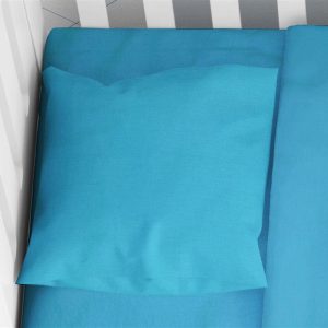 ΜΑΞΙΛΑΡΟΘΗΚΗ bebe Solid 493 35X45 Turquoise Cotton 100% - Image 1