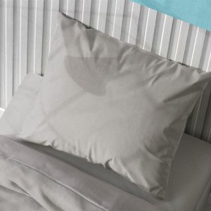 ΜΑΞΙΛΑΡΟΘΗΚΗ Solid 496 50X70 Elephant Cotton 100% - Image 1