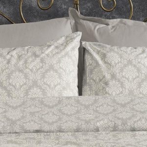 ΜΑΞΙΛΑΡΟΘΗΚΗ ΕΜΠΡΙΜΕ 50X70 Οφηλία 276 Grey Cott/Pol 70/30 - Image 1