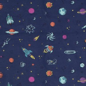 ΣΕΝΤΟΝΑΚΙ ΛΙΚΝΟΥ bebe Space 189 80X110 Blue Cotton 100% - Image 1
