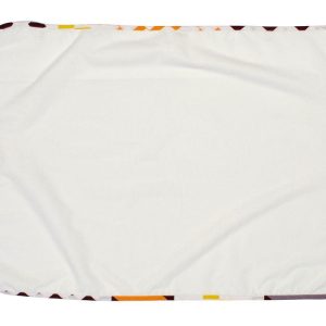 Σελτεδάκι Αδιάβροχο bebe 117 50X80 Πορτοκαλί/Μπορντό Cotton 100% - Image 1