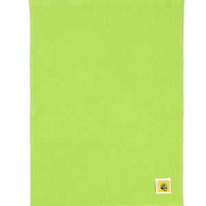 Ποτηρόπανο Πικέ Olive 45X65 Λαχανί Με Κρόσσι 100% Cotton - Image 1