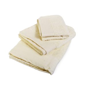 ΠΕΤΣΕΤΑ ΣΕΤ 3 τεμ ΠΕΝΙΕ 500 gsm 40X60,50X100,80X150 ΕΚΡΟΥ Cotton 100% - Image 1