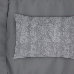 Μαξιλαροθήκη bebe Premium Shadow 613 35X45 Dark Grey 100% Cotton - Image 1