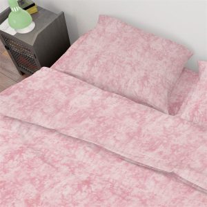 Σεντόνι 1 τεμ Premium Shadow 617 160X240 Pink 100% Cotton - Image 1