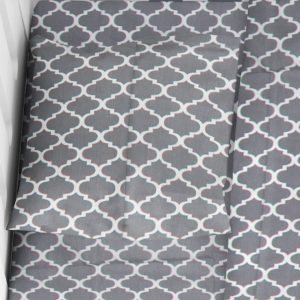 ΜΑΞΙΛΑΡΟΘΗΚΗ ΕΜΠΡΙΜΕ bebe Windows 135 35X45 Grey Cotton 100% - Image 1