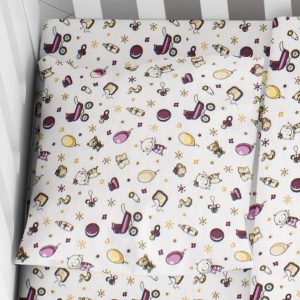 ΜΑΞΙΛΑΡΟΘΗΚΗ ΕΜΠΡΙΜΕ bebe Baby 01 35X45 Flannel cotton 100% - Image 1