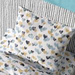 ΜΑΞΙΛΑΡΟΘΗΚΗ ΕΜΠΡΙΜΕ kids Hearts 11 50X70 Grey-Green Cotton 100%