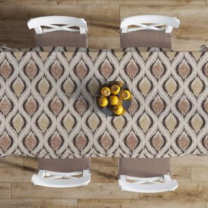 Καρέ Αλέκιαστο 90X90 Cyclops 460 Beige 70/30 Cott/Pol - Image 1