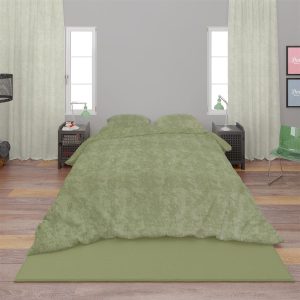 Σεντόνια Σετ 4 τεμ Shadow 24 220X240 Lime Green Cott/Pol 70/30 - Image 1
