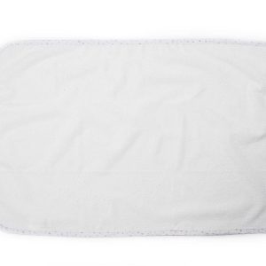Σελτεδάκι Αδιάβροχο bebe Stars 60 50X80 Λευκό/Γκρι 100% Cotton - Image 1