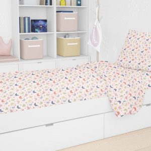 ΣΕΝΤΟΝΙΑ ΕΜΠΡΙΜΕ ΣΕΤ 3 τεμ kids Butterfly 49 160X240 Rotary Print Cotton 100% - Image 1