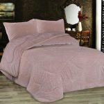 Κουβερτοπάπλωμα Popcorn Fleece 700 gsm 1950 Salmon Rose 160X220 100% Polyester