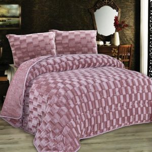 Κουβερτοπάπλωμα με εφέ Fleece 750 gsm 1940 Rotten Apple 160X220 100% Polyester - Image 1