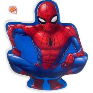 Μαξιλάρι 3D Marvel Spider-Man 35 35 cm Blue 100% Velboa