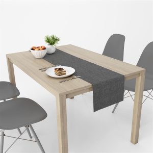 ΤΡΑΒΕΡΣΑ ΑΛΕΚΙΑΣΤΗ 40X180 Panama Dark grey Cott/Pol 70/30 - Image 1