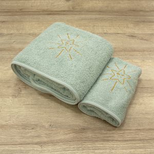 LINO ΣΕΤ ΠΕΤΣΕΤΕΣ SMILEY SUN MINT 2ΤΜΧ - Image 2