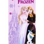 Πετσέτα Θαλάσσης Quick Dry Disney Home Frozen 88 70X140 Pink 100% Microfiber