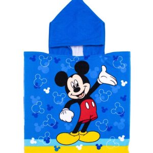 Πόντσο Θαλάσσης Quick Dry Disney Home Mickey 06 50X100 Blue 100% Microfiber