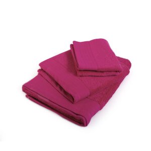 ΠΕΤΣΕΤΑ ΠΕΝΙΕ 500 gsm 40X60 ΦΟΥΞΙΑ Cotton 100% - Image 1